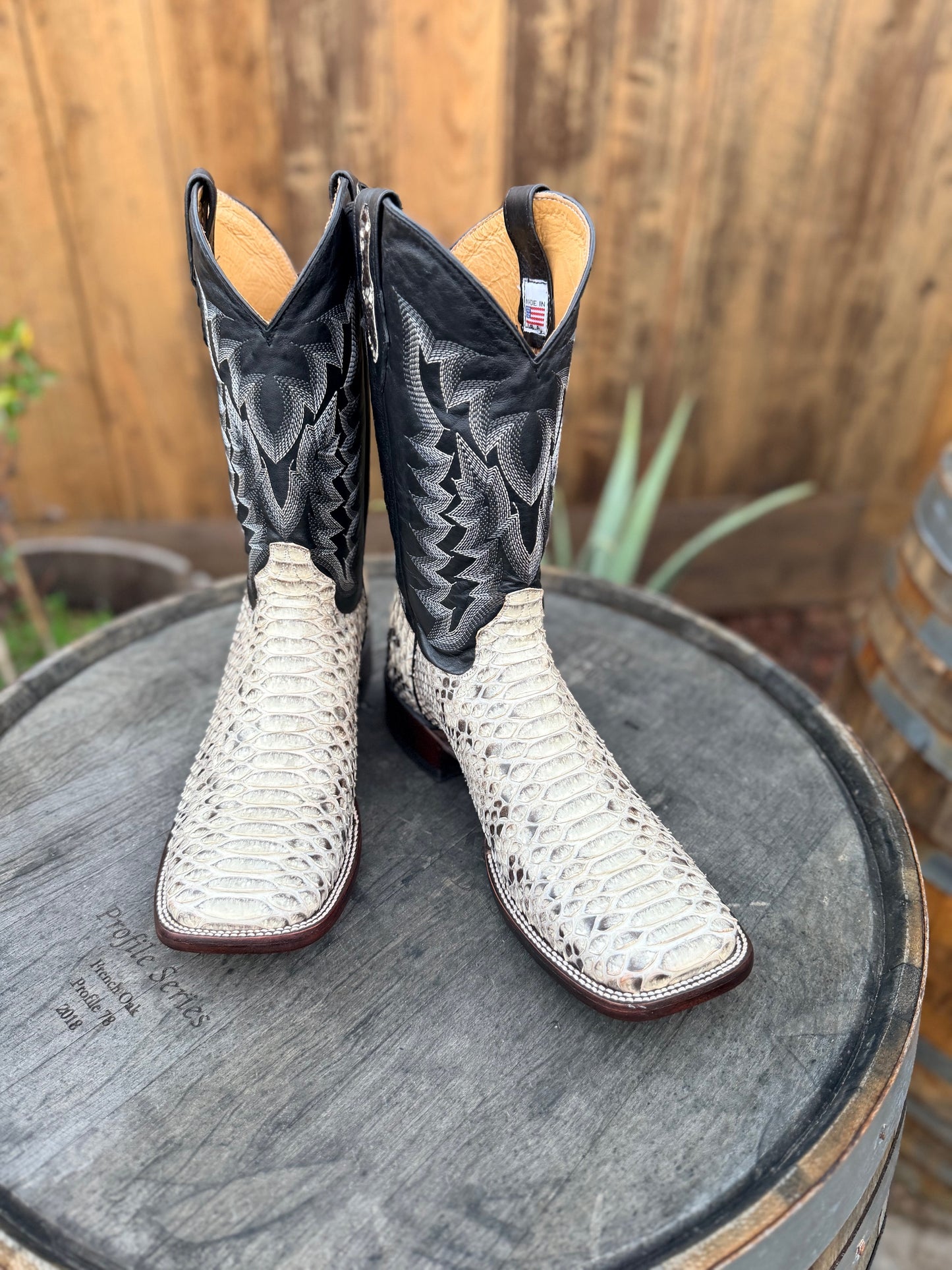 M Boots Exotic Python